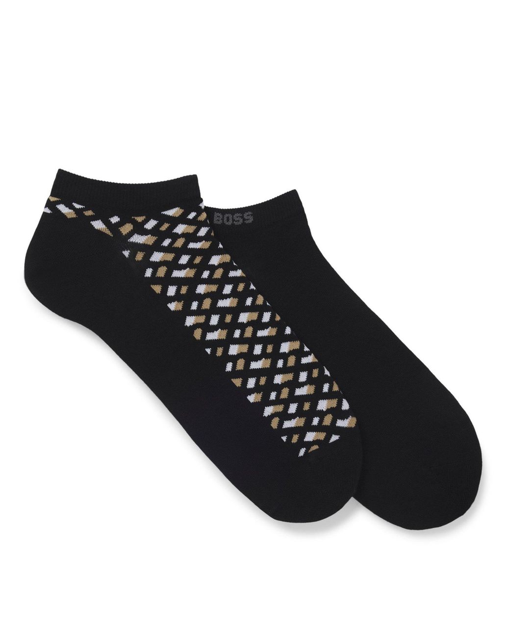 Boss Black As Monogram Trainer Socks for men