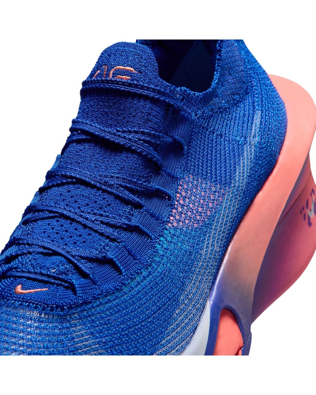 Nike Blue Zoomx Alphafly 3 Running Shoes for men