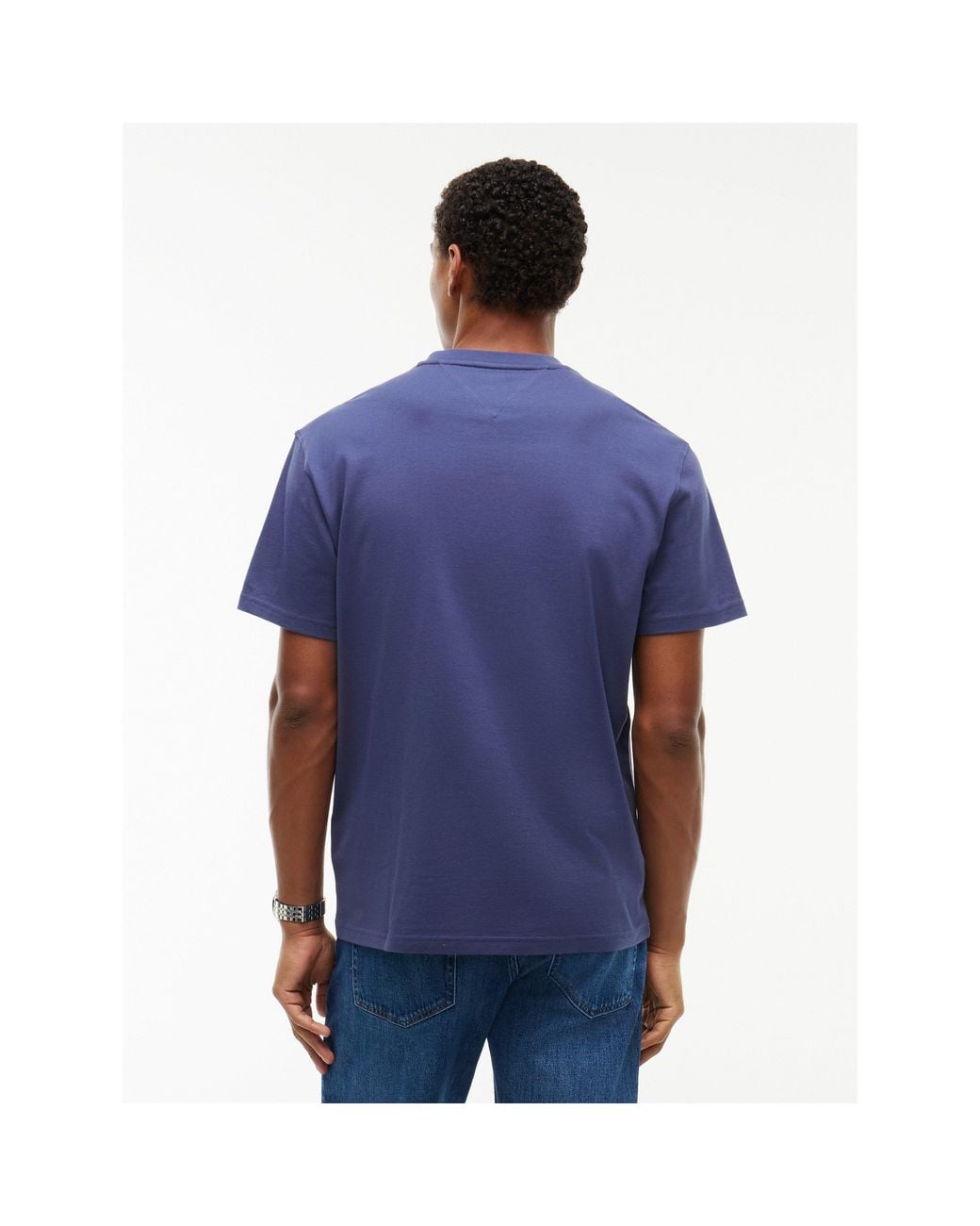 Tommy Hilfiger Blue Original Crew Neck Tee for men