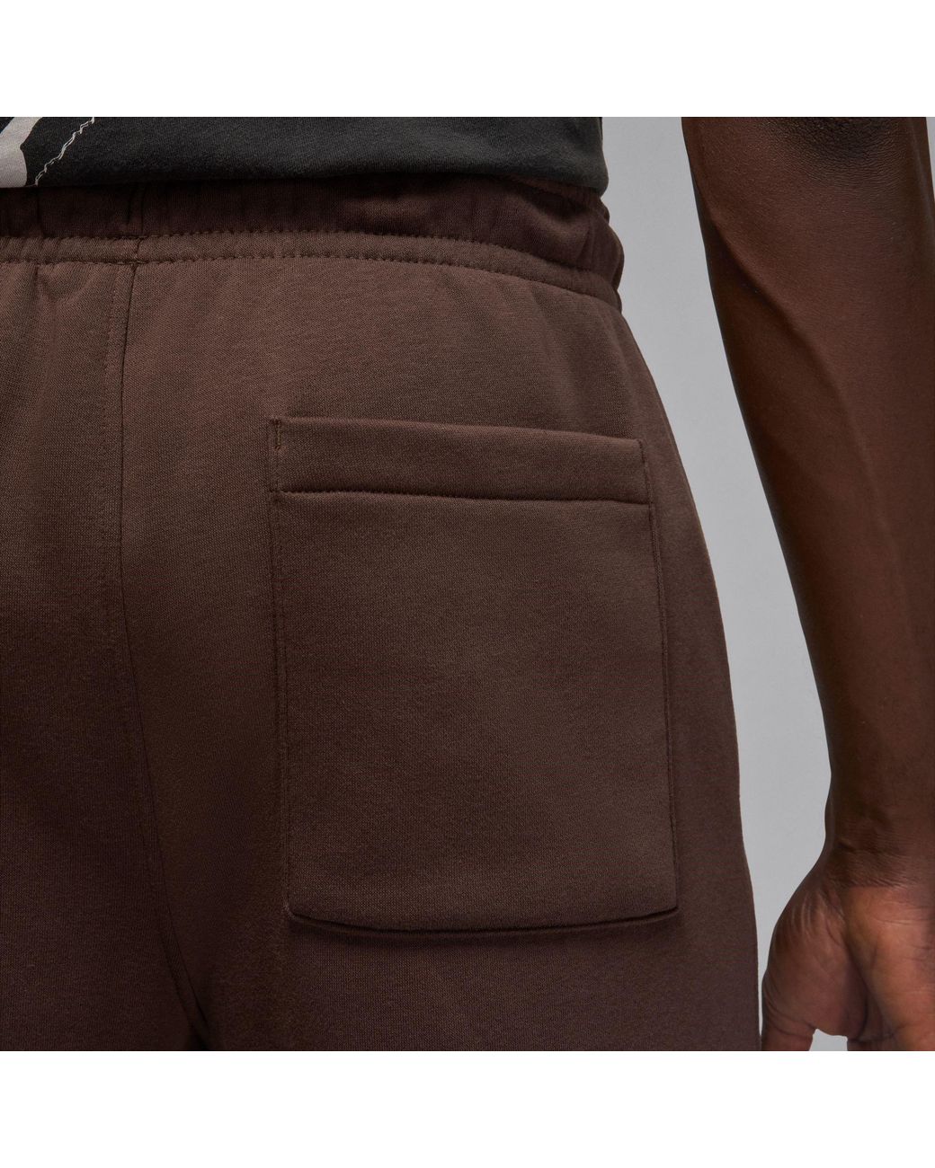 Nike Brown Essential Fleece Pants for men