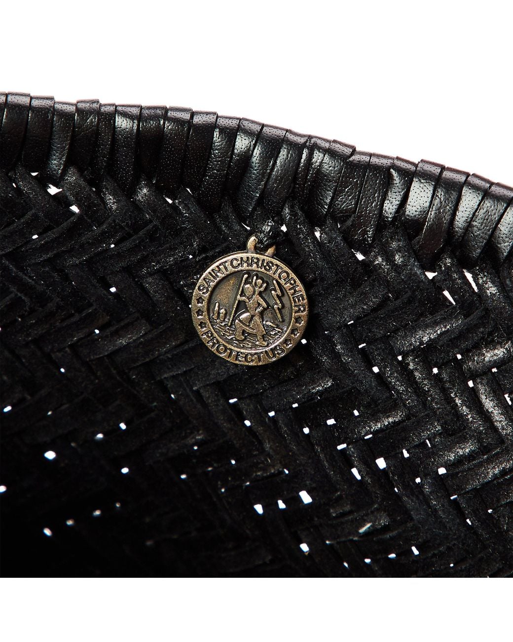 Rixo Black Lysia Tote Bag