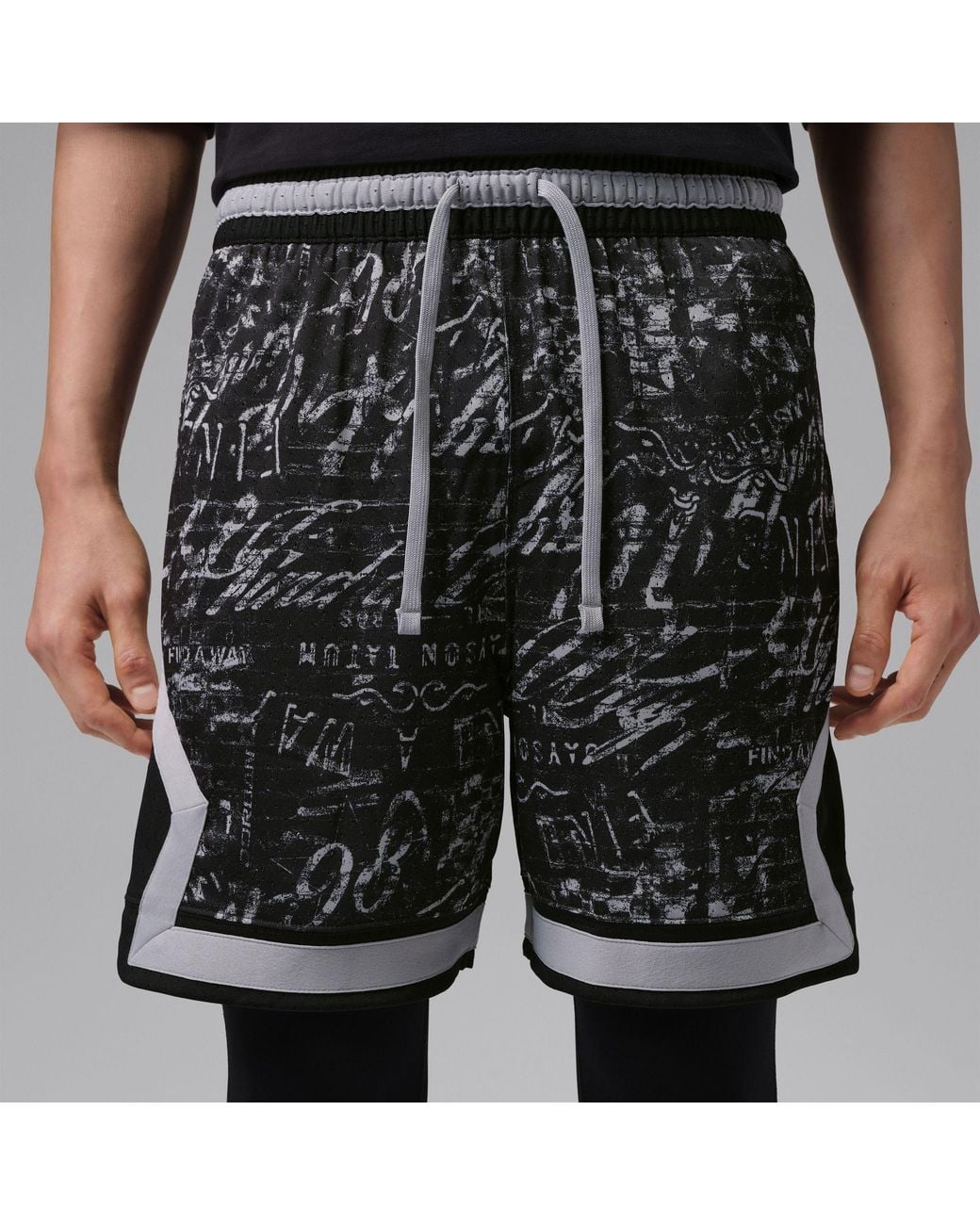 Nike Black Jordan Bball Shorts Sn64 for men