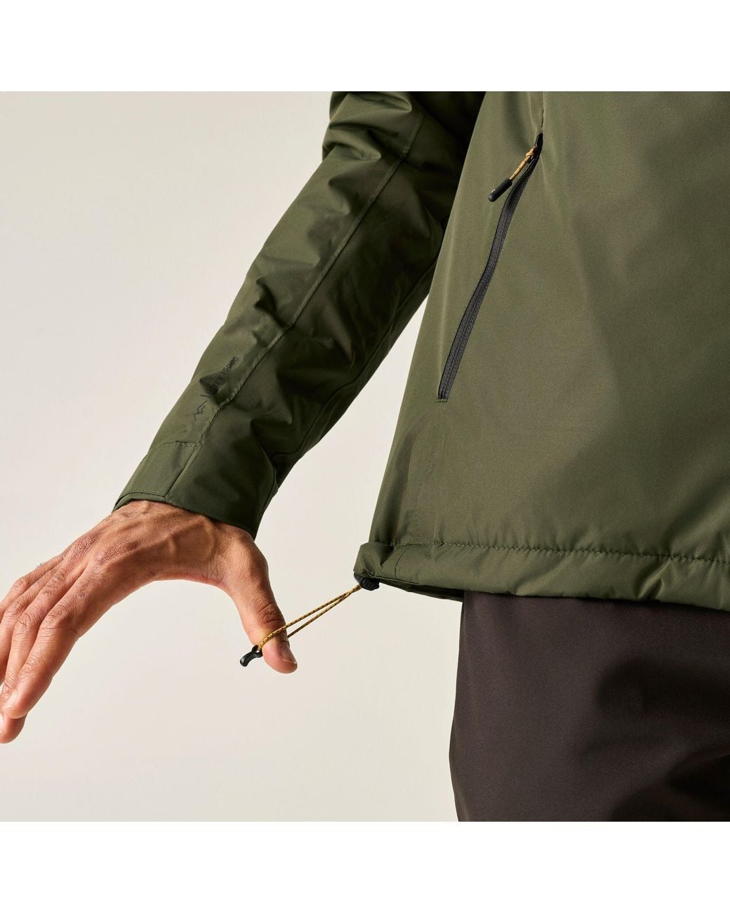 Regatta Green Allston Waterproof Jacket for men