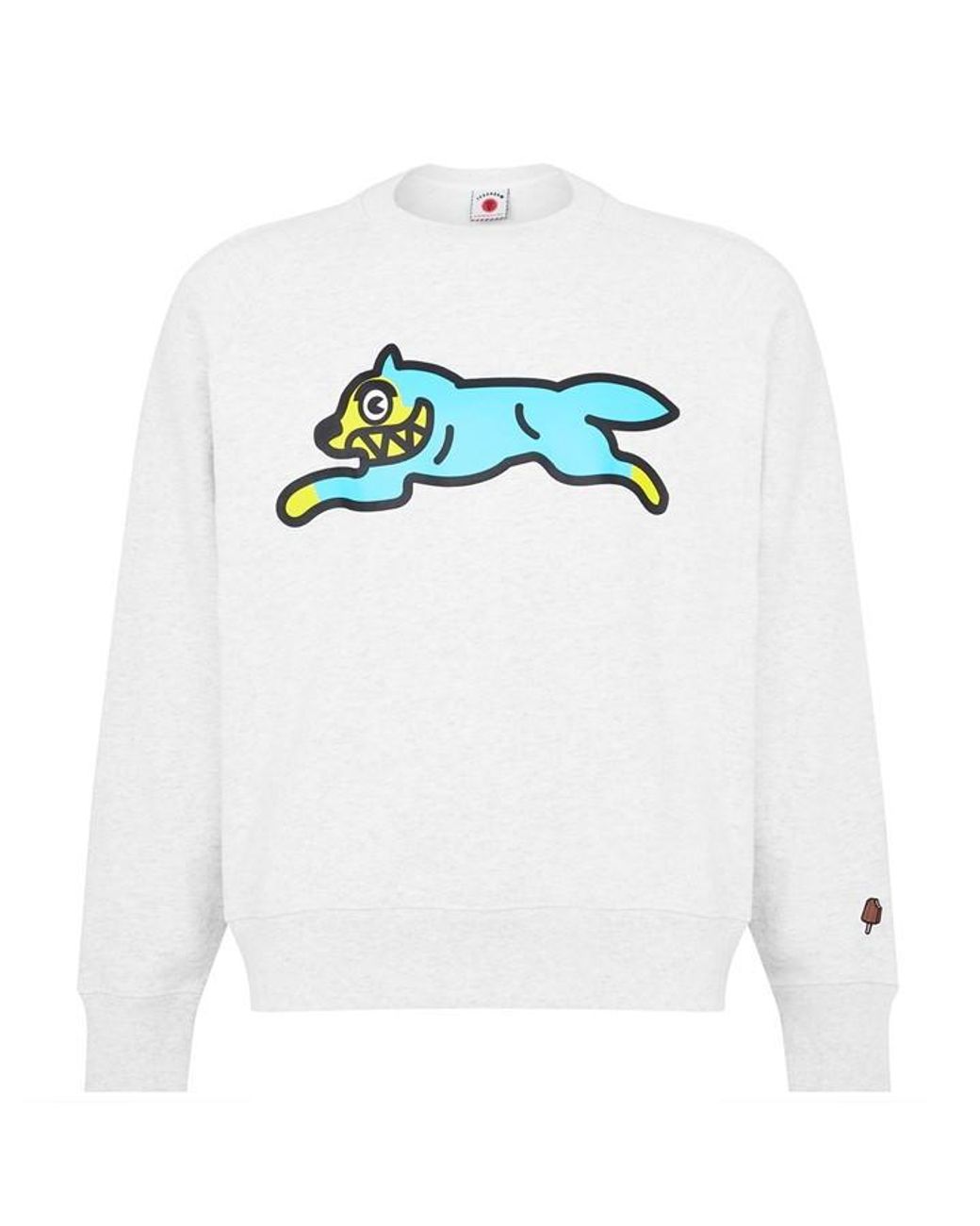 ICECREAM Running Dog Crew Neck Sweatshirt in White for Men Lyst UK
