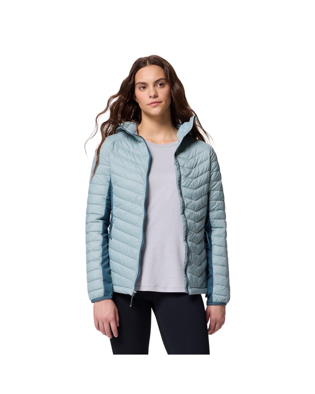 Columbia Blue Powder Hybrid Jacket