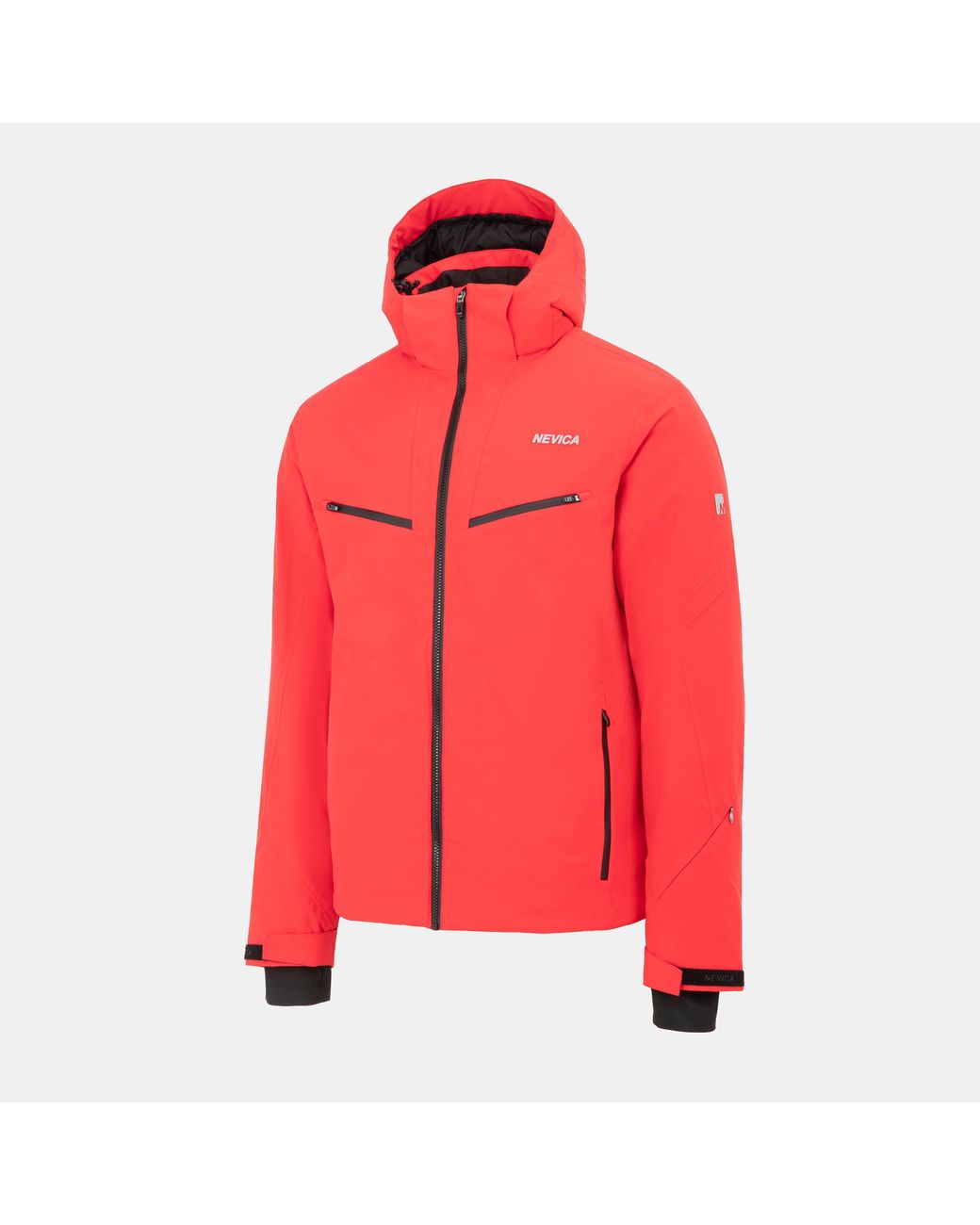 Nevica Red Vail Waterproof Windproof Synthetic Insulated Detachable Hood Ski Jacket for men