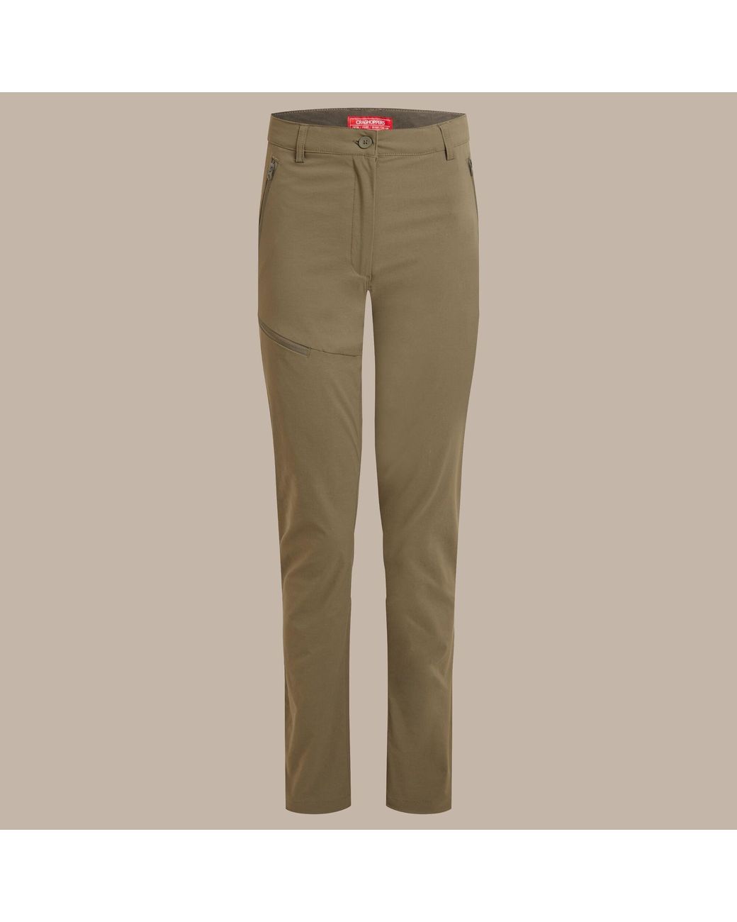 Craghoppers Green Nosilife Pro Iii Quick-Drying Trousers