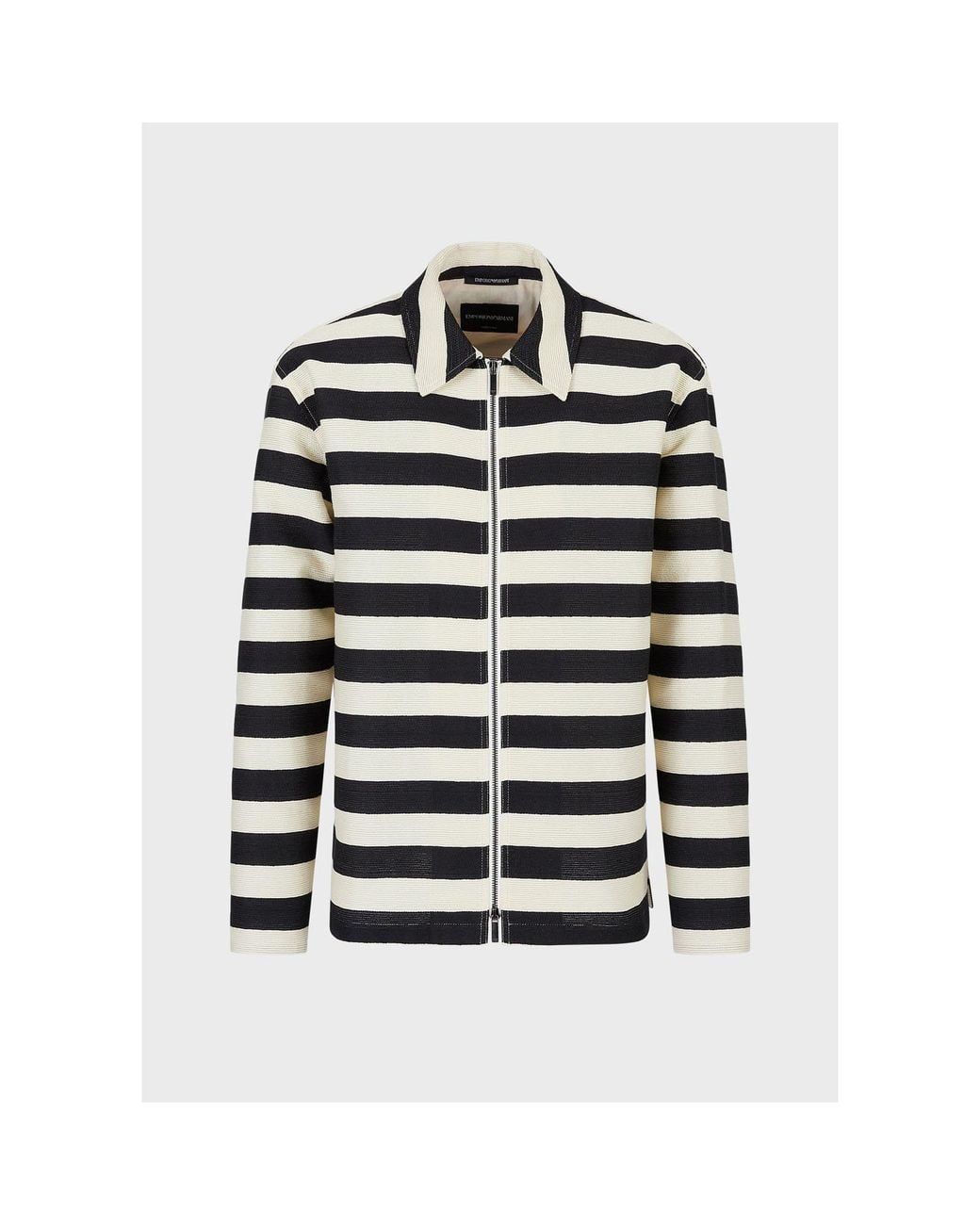 Emporio Armani Black Overshirt for men
