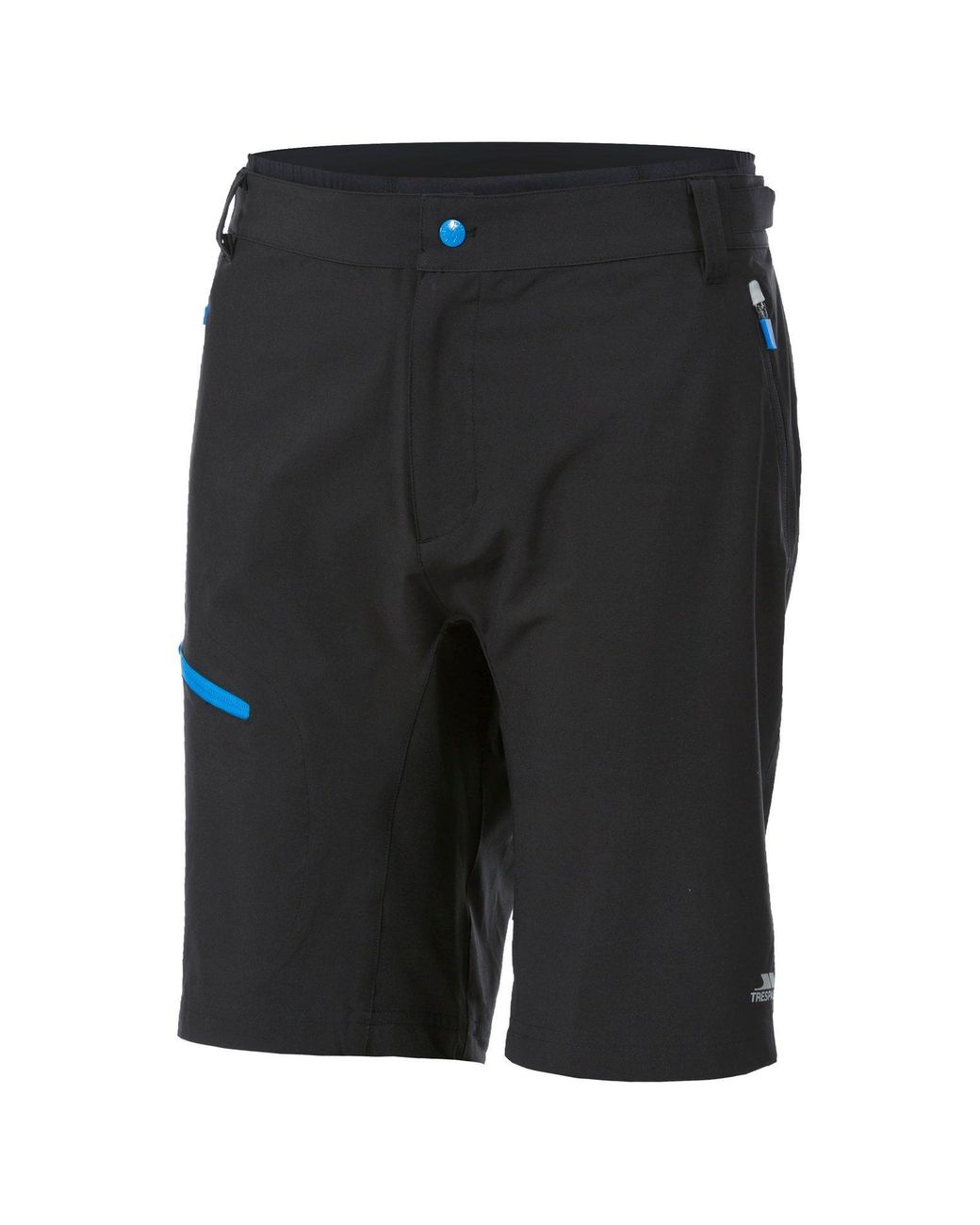 Trespass Black Malaki Walking Shorts for men