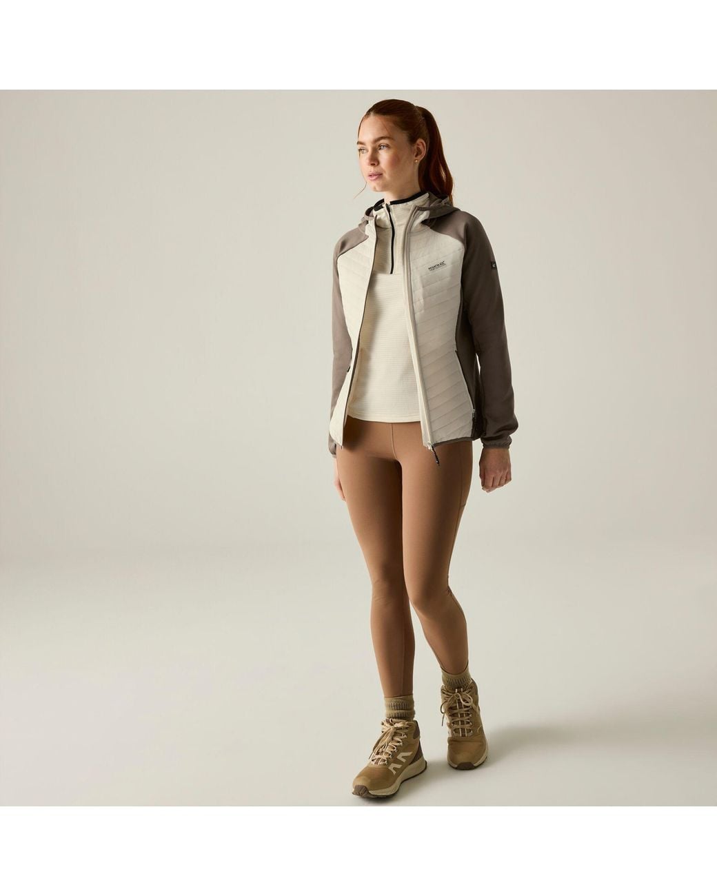 Regatta Brown Andreson Hybrid Water-Repellent Jacket