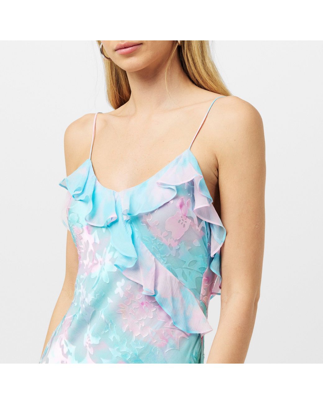 LoveShackFancy Blue Rialto Dress