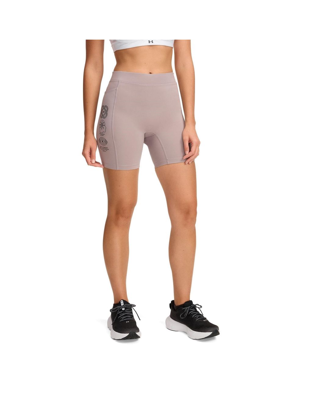 Under Armour Gray Performance Running Shorts