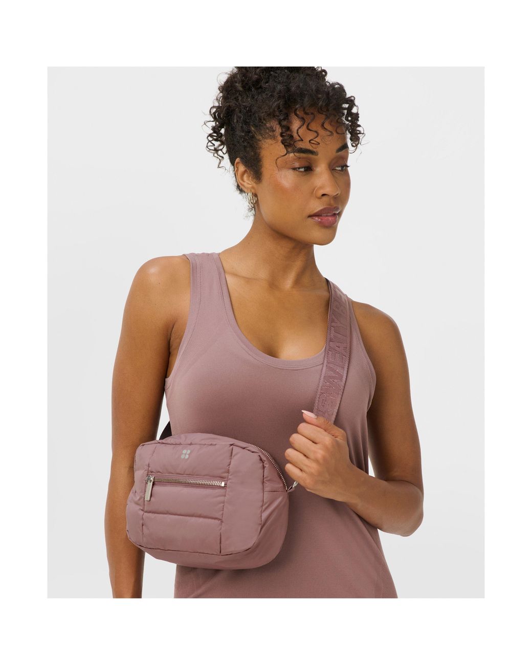 Sweaty Betty Pink Crossbody Bag
