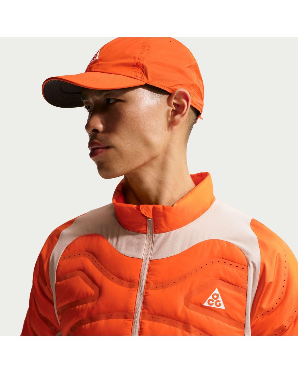 Nike Orange Acg Lava Loft Therma-Fit Jacket for men