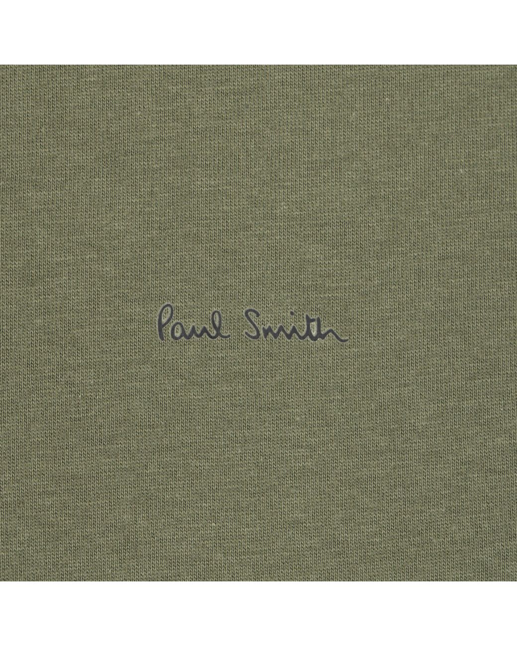 Paul Smith Green Regular Fit Chest Logo T-Shirt for men