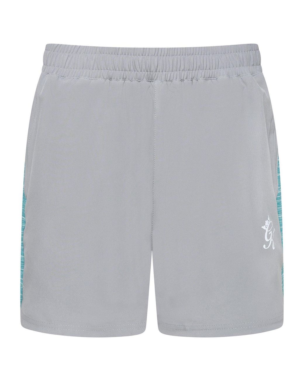 Gym King Gray Energy Space Dye Performance Gym Shorts for men