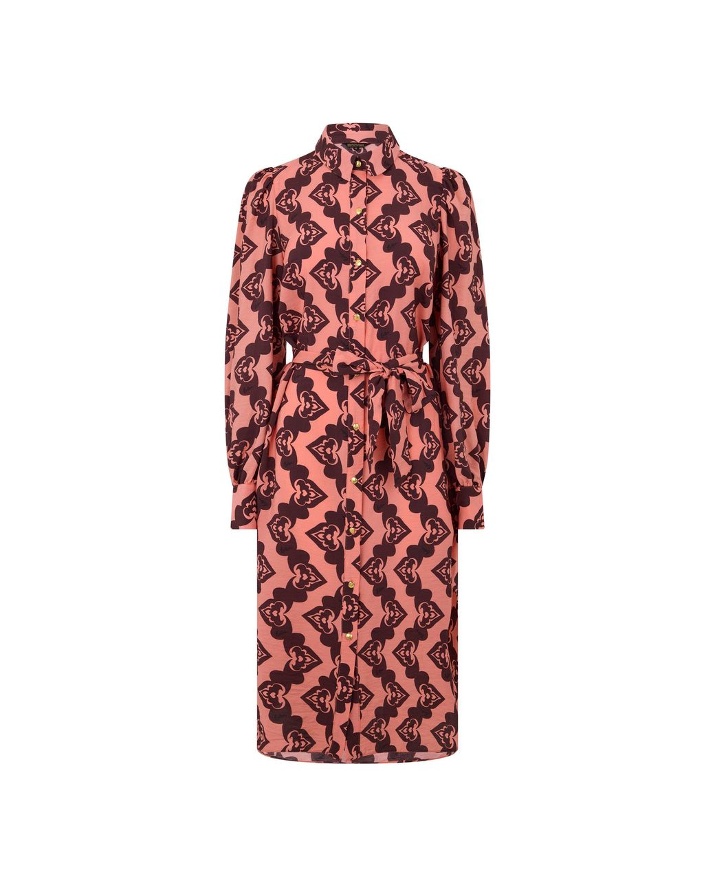 Biba Red Archive Shirt Dress
