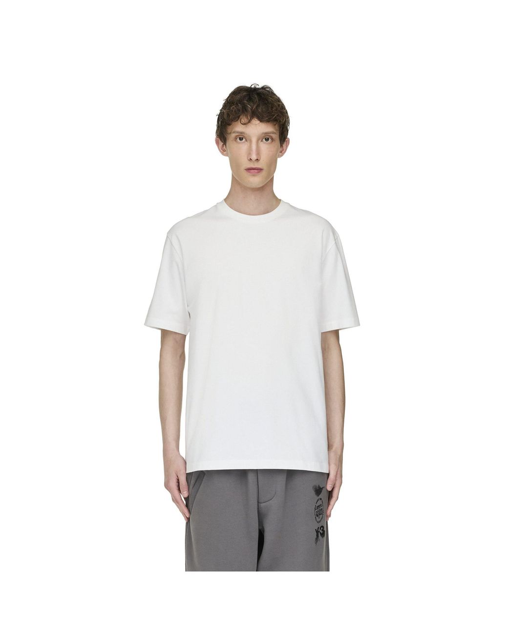 Y-3 White T-Shirt for men