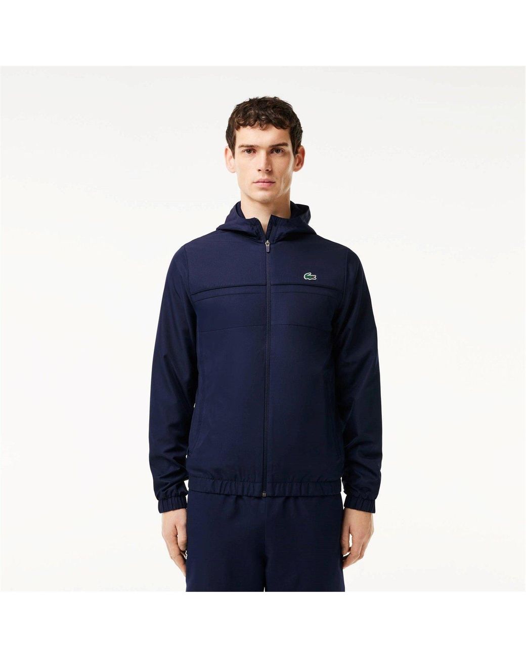 Lacoste Blue Full-Zip Track Jacket for men