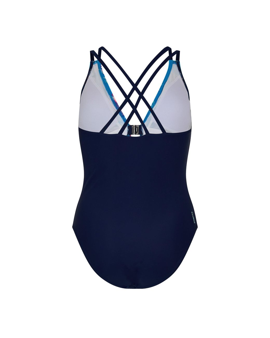 Zoggs Blue Wild Rose Crossback