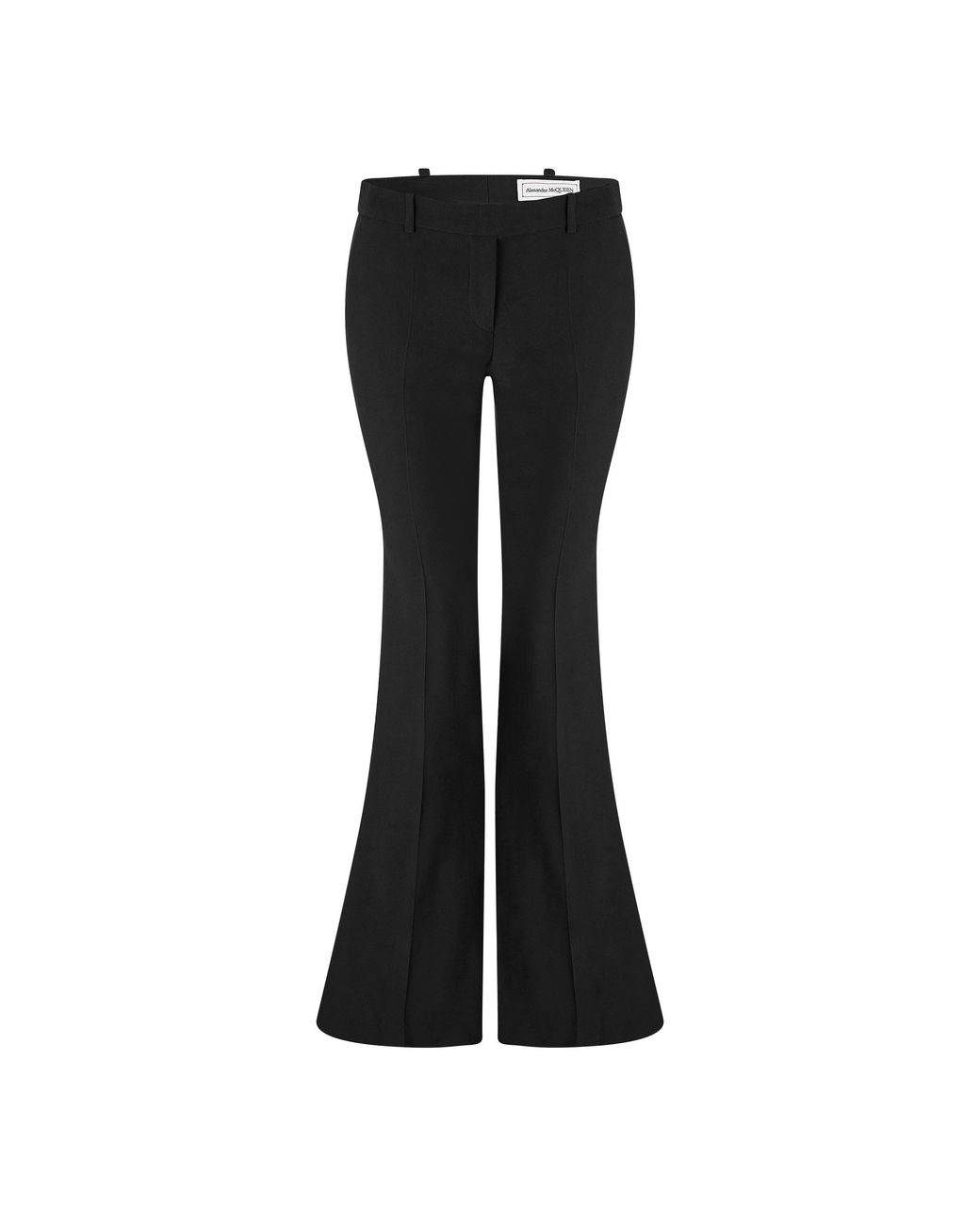 McQueen Black Bootcut Trousers