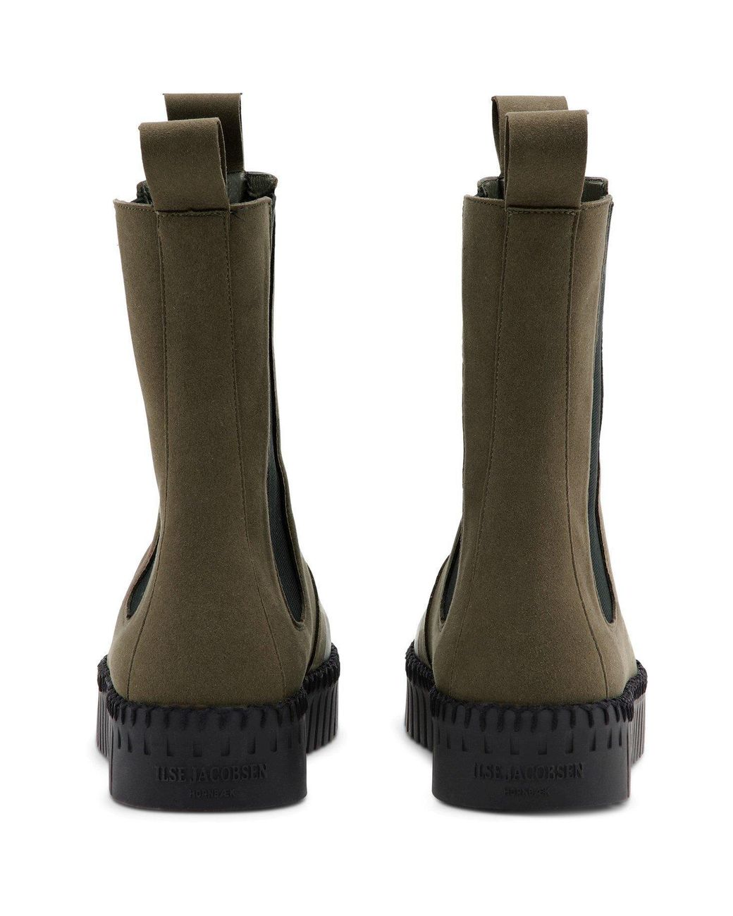 Ilse Jacobsen Black Long Chelsea Boots