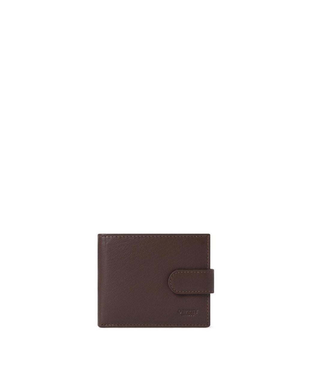 Osprey Brown Osprey Wesley Popper Wallet for men
