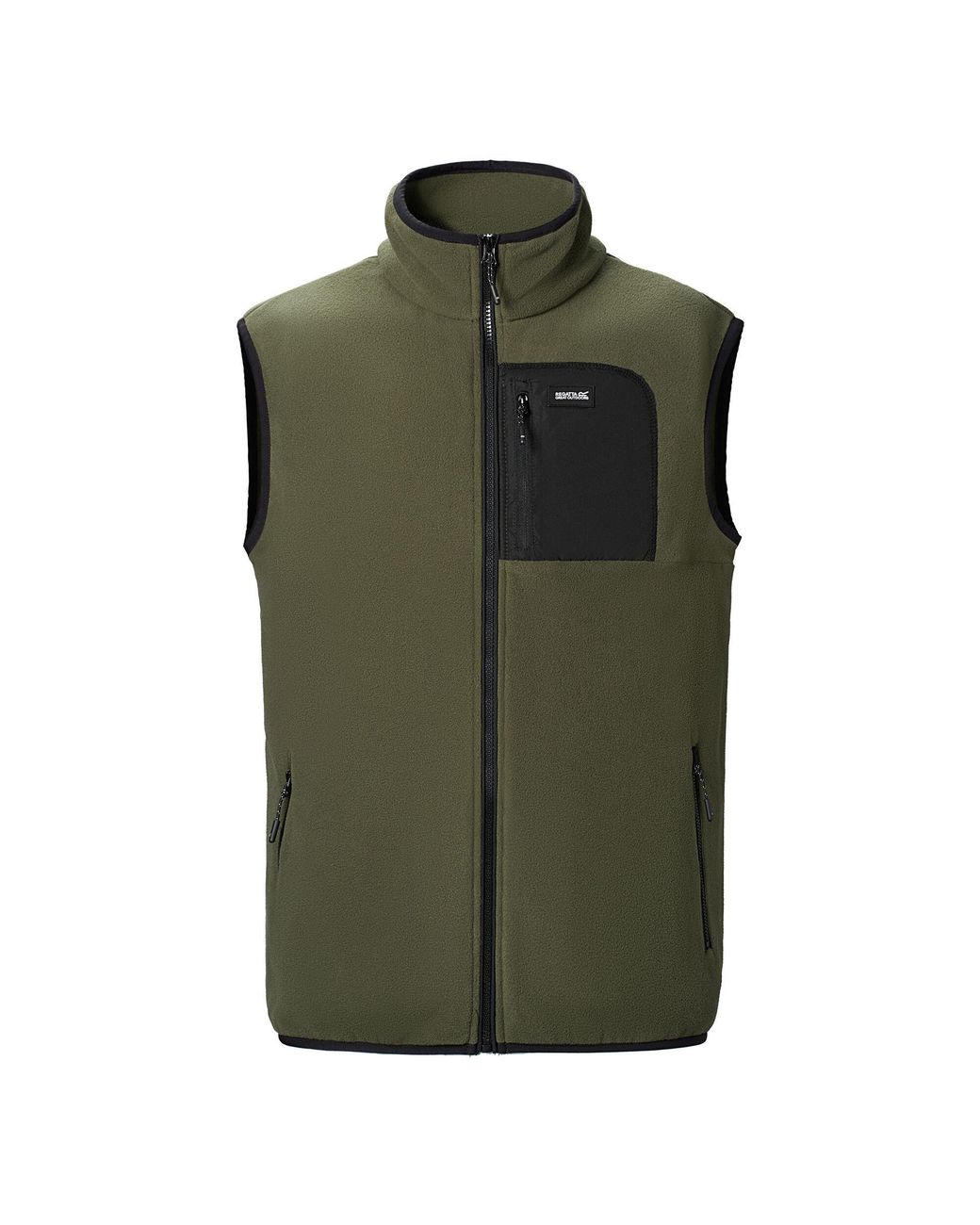 Regatta Black Frankie Fleece Gilet for men