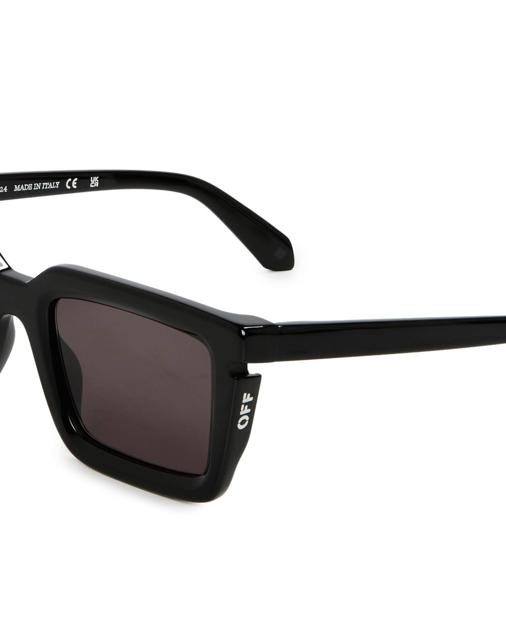 Off-White c/o Virgil Abloh Black Uv Protection Square Sunglasses