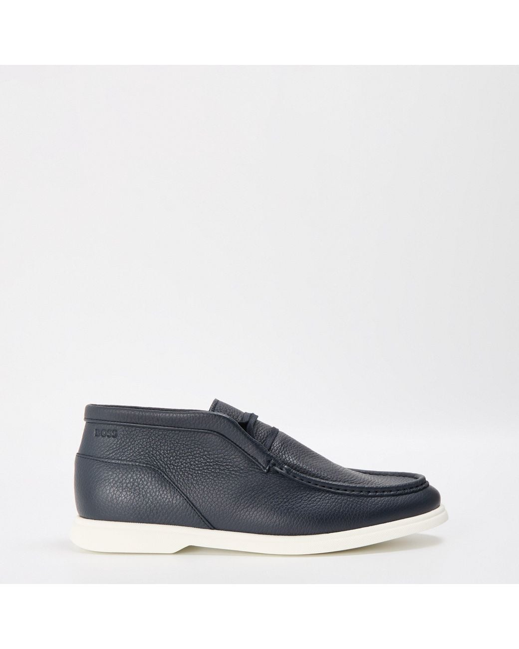 Boss Blue Sienne Desb Chukka Boots for men