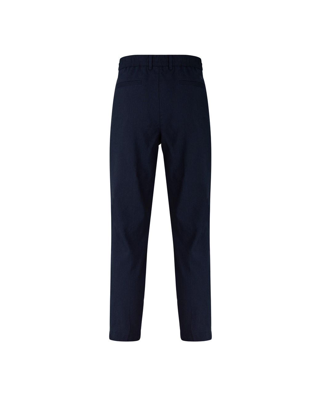 Boss Blue Straight Leg Trousers for men