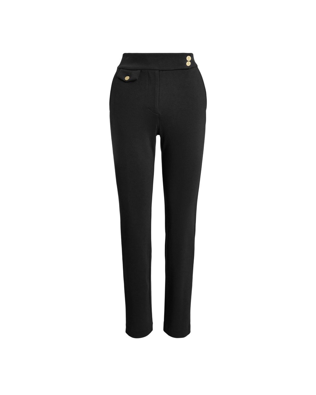 Ralph Lauren Black Zinleah Straight Leg Trouser