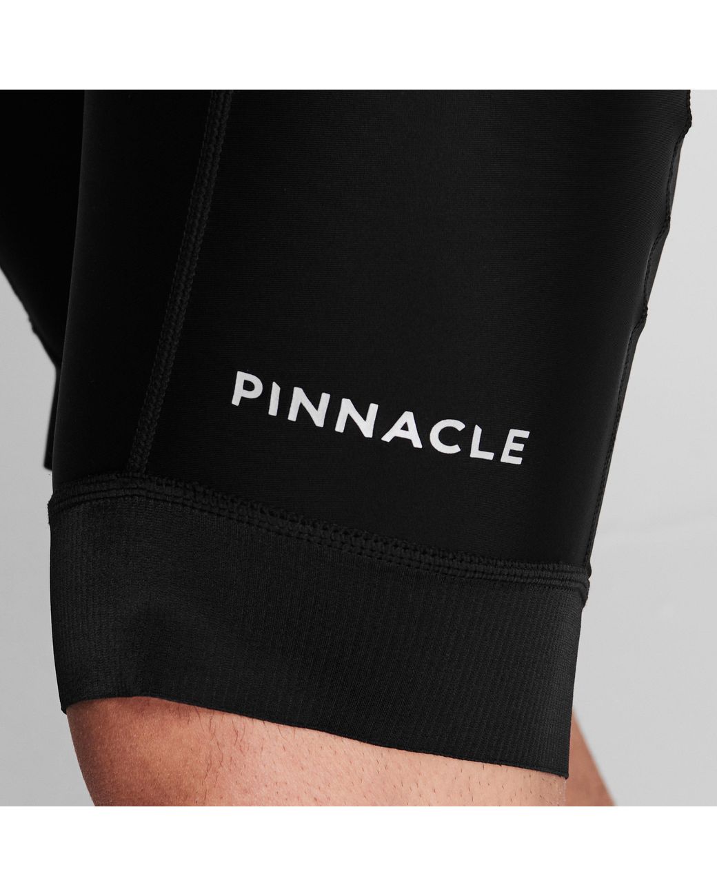 Pinnacle Black Race Cycling Shorts for men