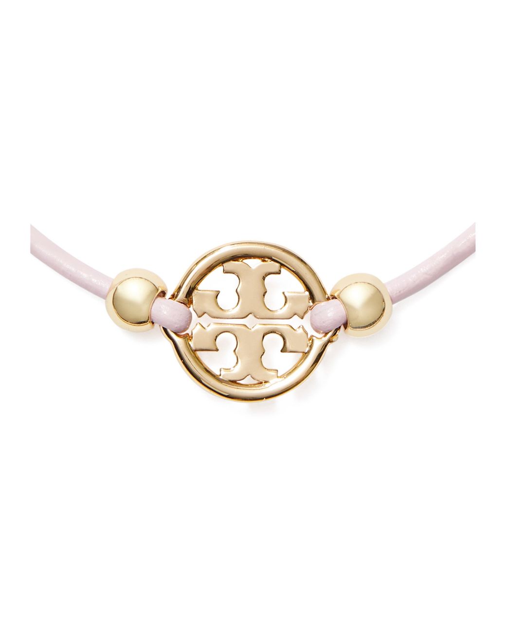 Tory Burch Metallic Miller Slider Leather Bracelets