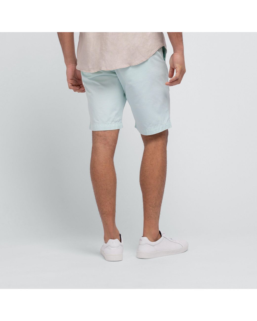 Eden Park Blue Light Chino Bermuda Shorts for men