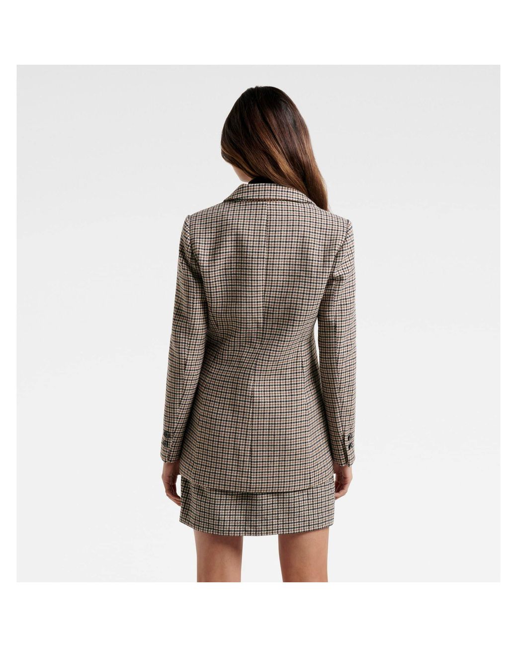 Forever New Brown Hanna Heritage Blazer