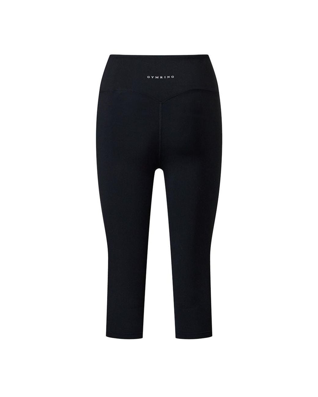 Gym King Black 365 Capri Legging