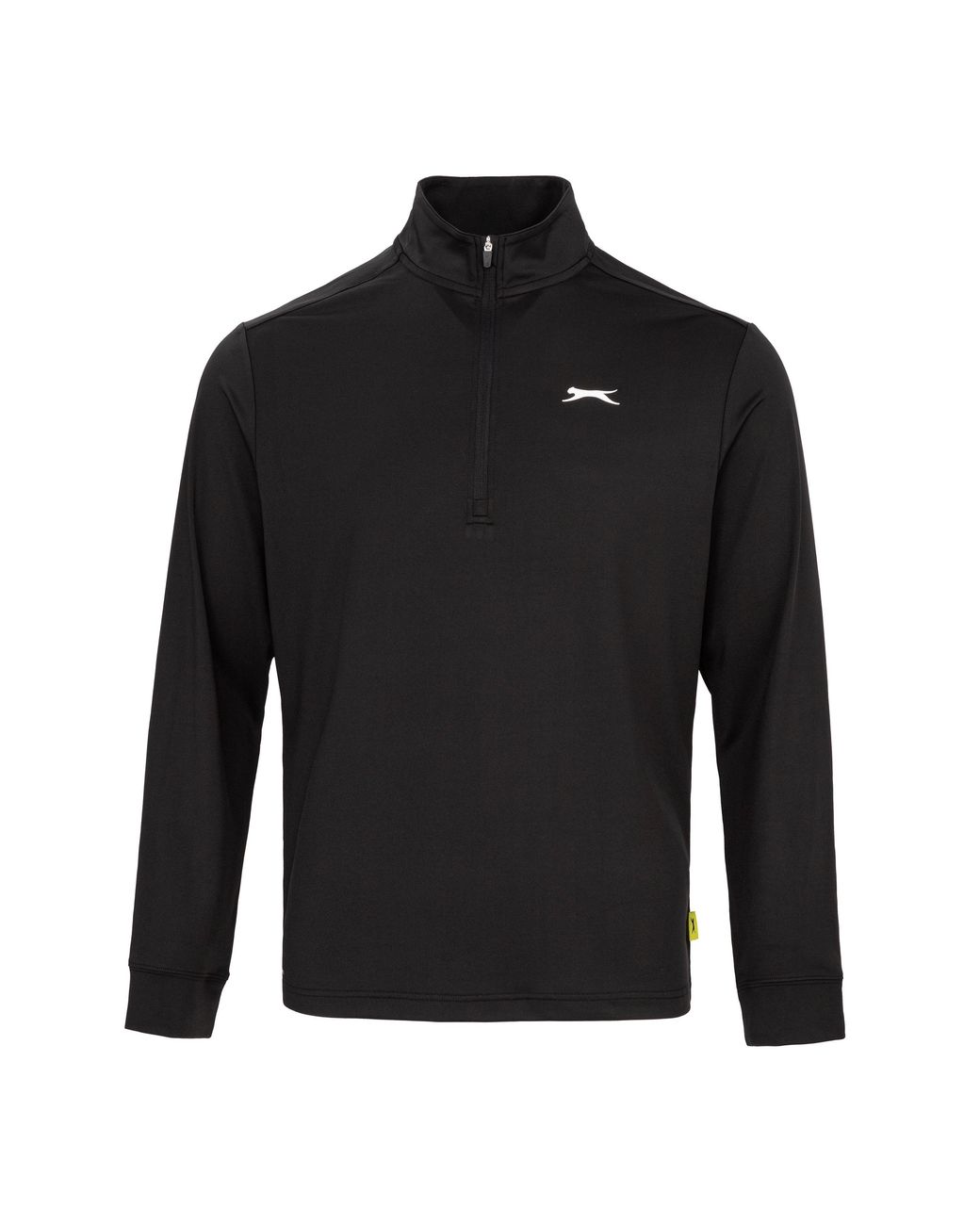 Slazenger 1881 Black Zip Golf Pullover Top for men