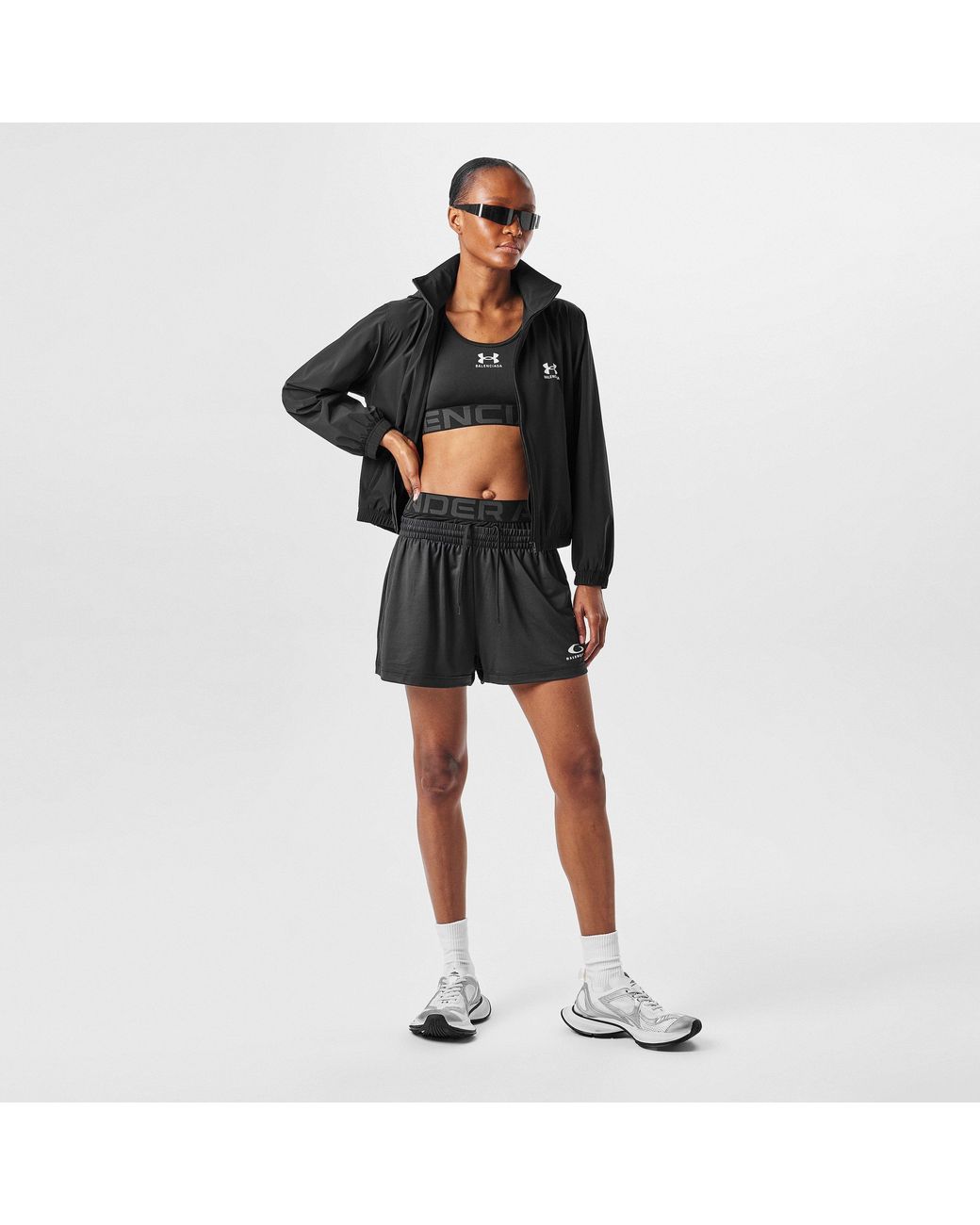 Balenciaga Black X Under Armour Shorts