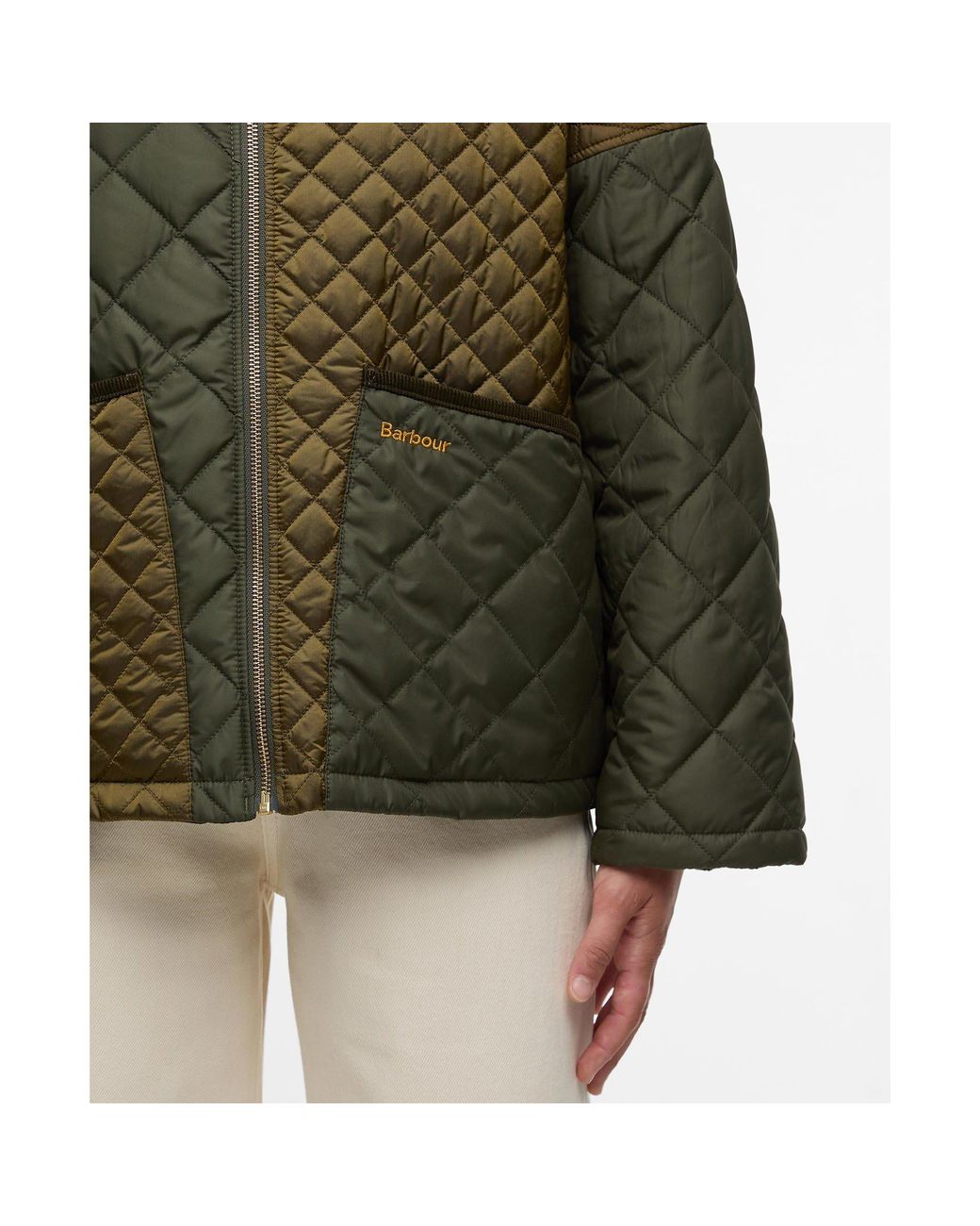 Barbour Green Danby Quilted Jacket