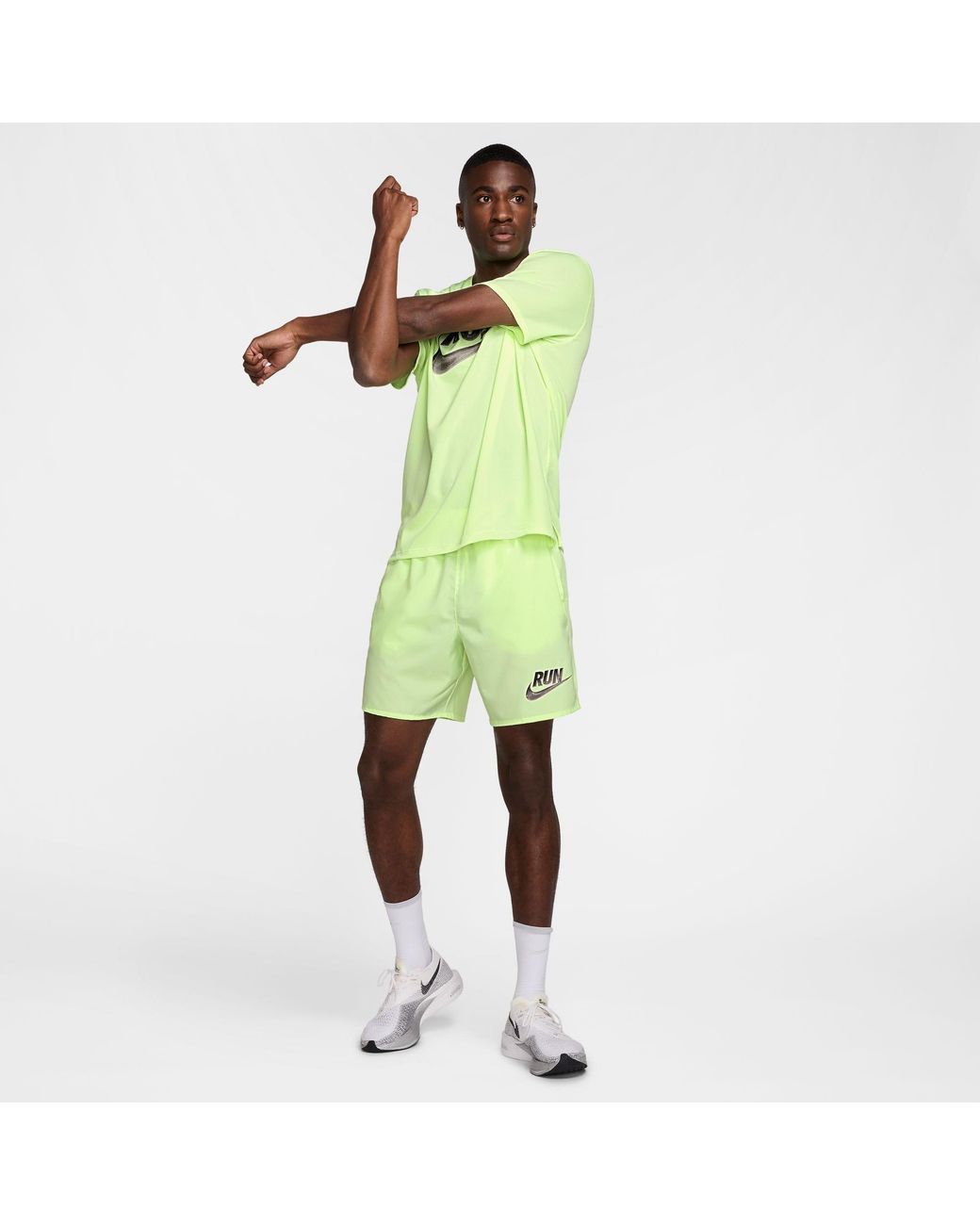 Nike Green Run Energy Challenger Running Shorts for men