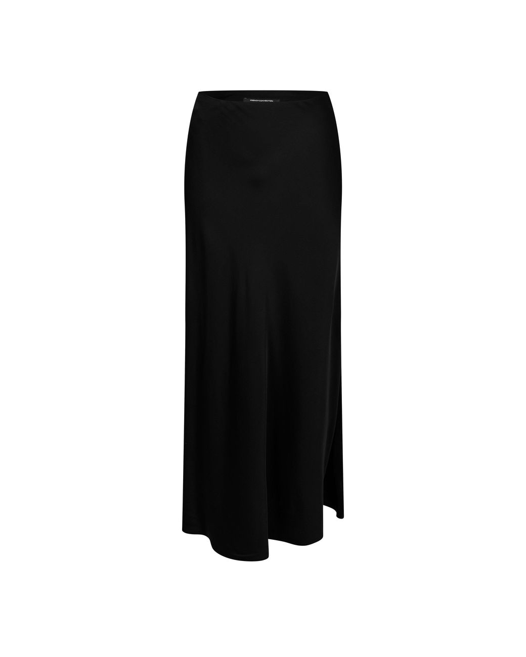 French Connection Black Ennis Slip Maxi Skirt