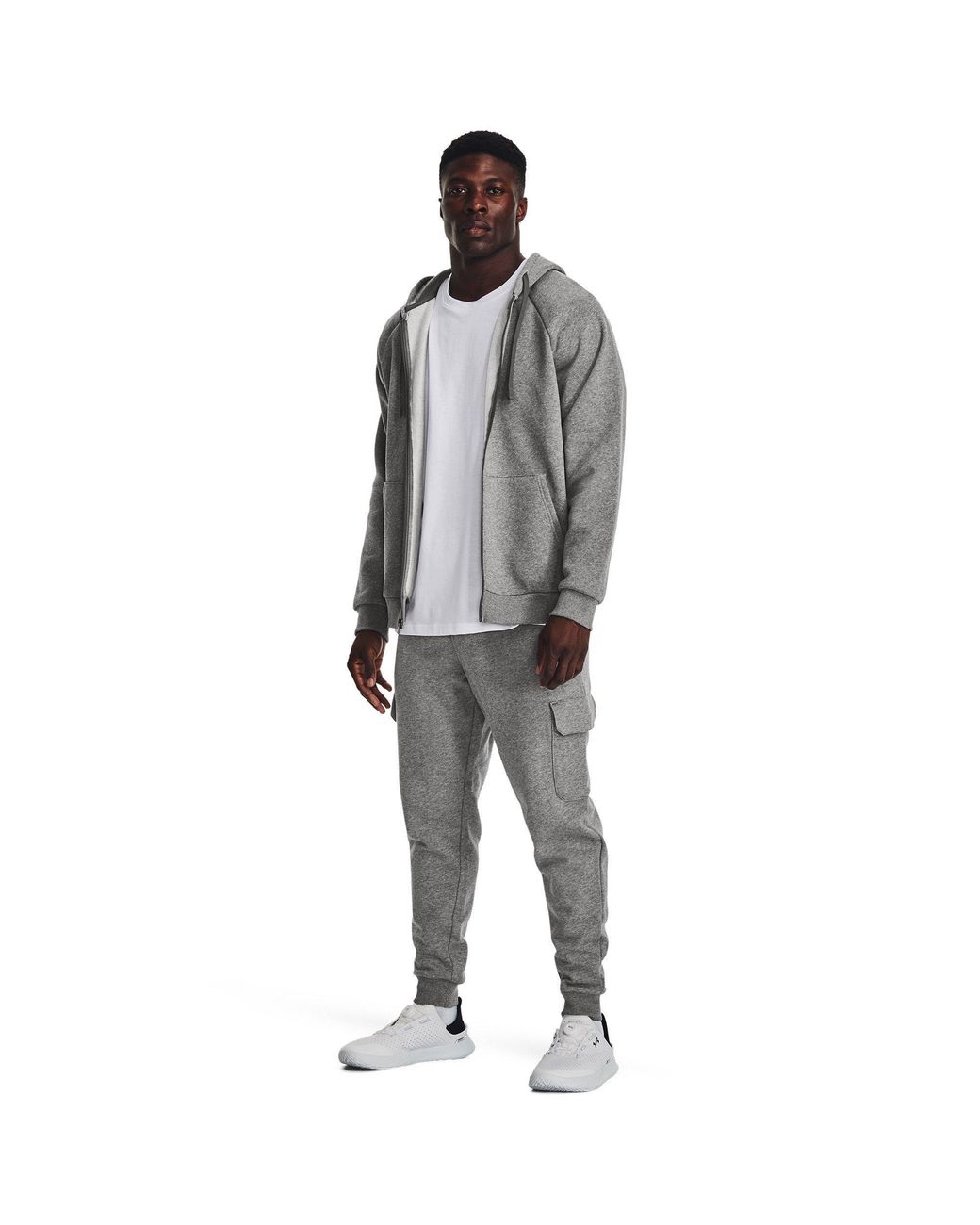 Under Armour Gray Ua Rival Fleece Joggers for men