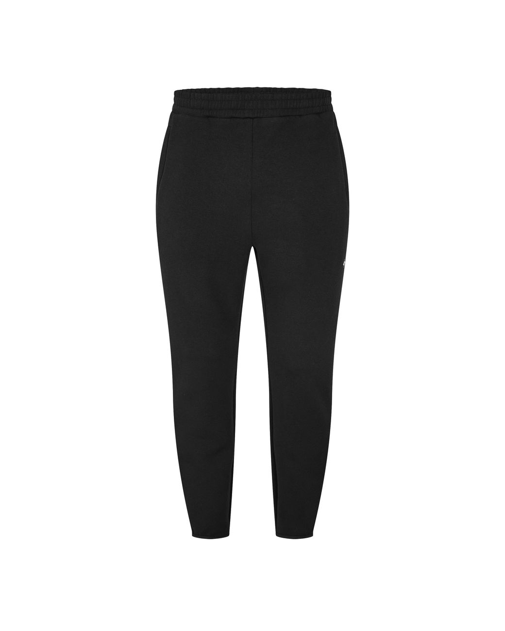 REPRESENT 247 Black Performance Fleece Tracksuit Bottom for men