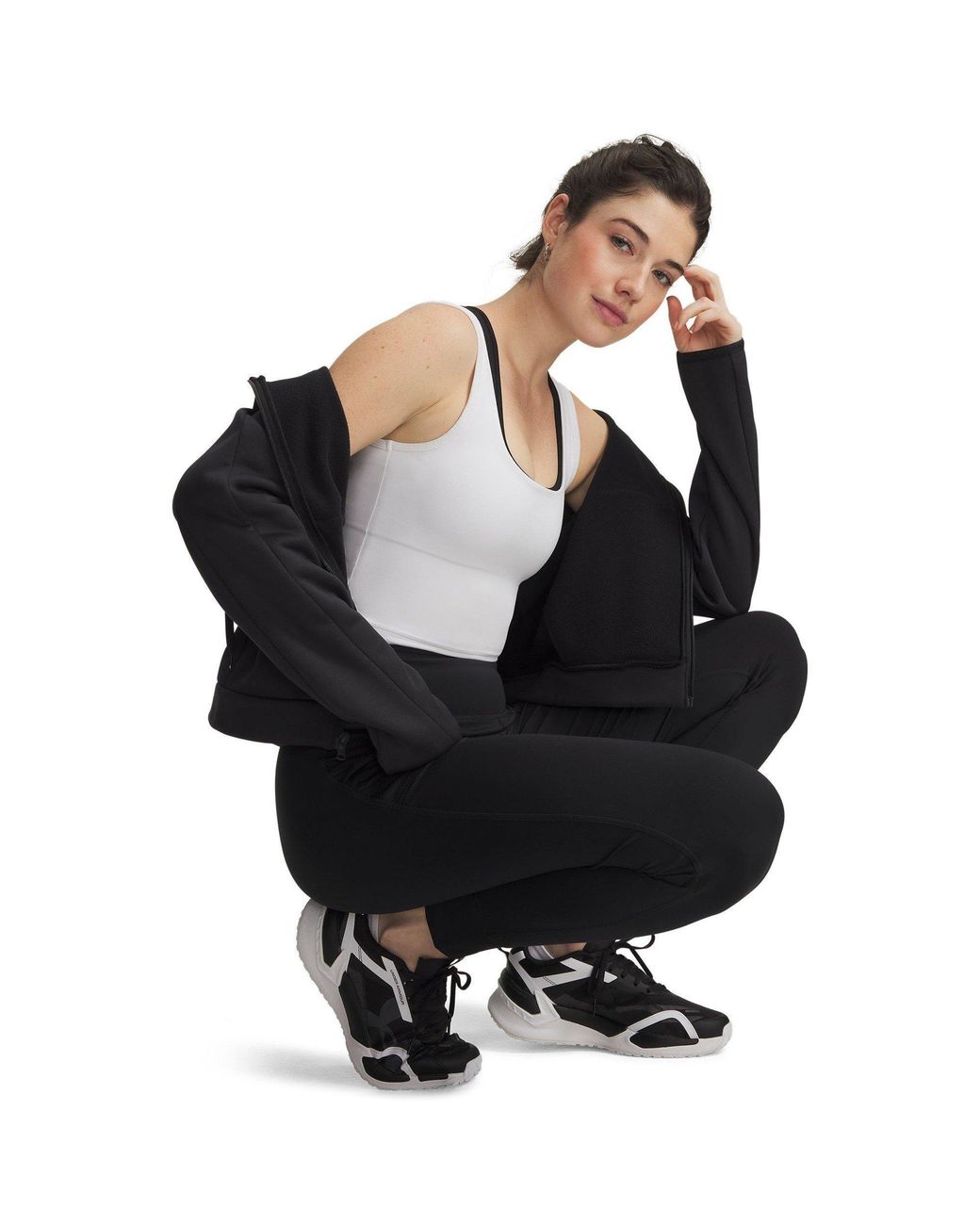Under Armour Black Motion Jogger Tracksuit Bottom