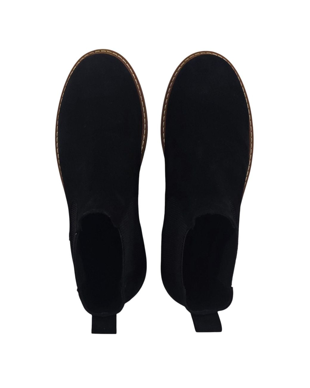 Firetrap Black Millau Suede Chelsea Boots