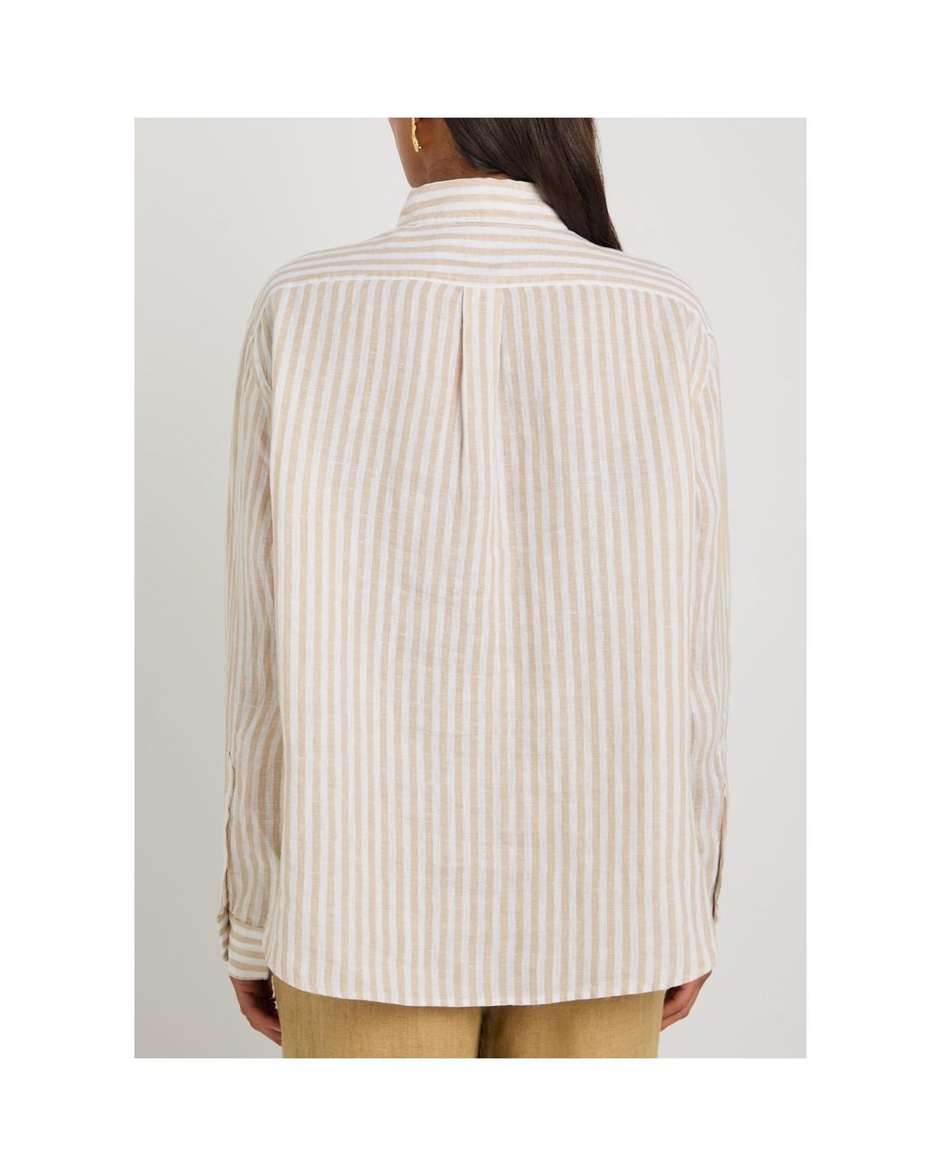 Polo Ralph Lauren White S N Wd Crp St Long Sleeve Butt