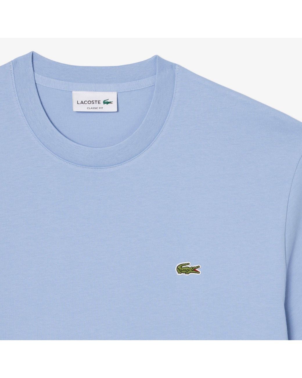 Lacoste Blue Regular Fit Small Logo T-Shirt for men