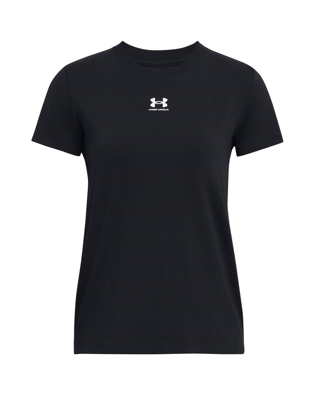 Under Armour Black Rival Core Short Sleeve