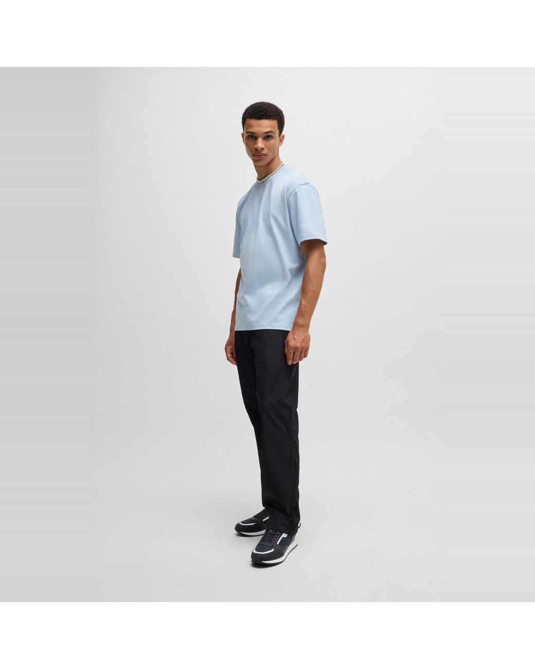 HUGO Blue Icelin Runn Trainers for men